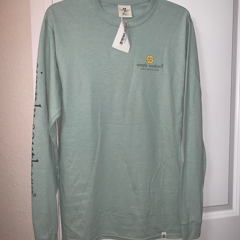 Mint color long tee